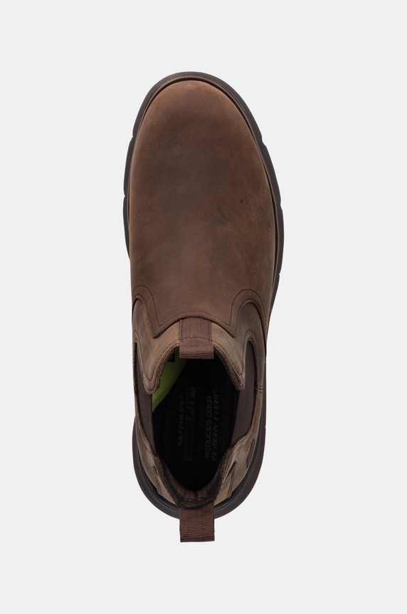 Skechers stivaletti in nabuck AUGUSTINO PAULO marrone 205227