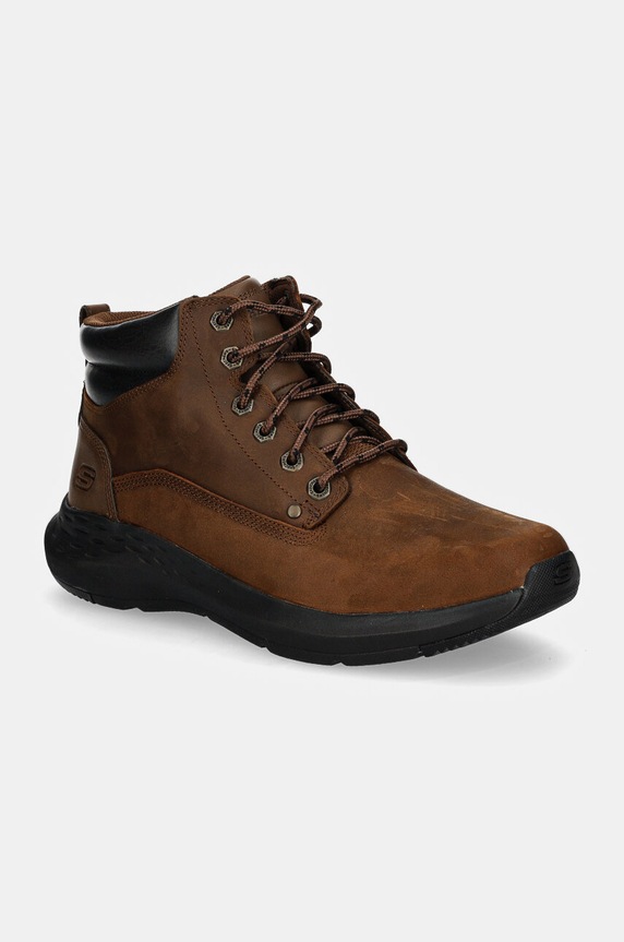 Skechers cipő PARSON EDERIC szintetikus barna 205175