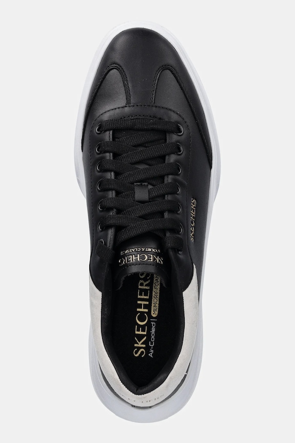 Skechers sneakersy skórzane CORDOVA CLASSIC LIGHTO czarny 232858