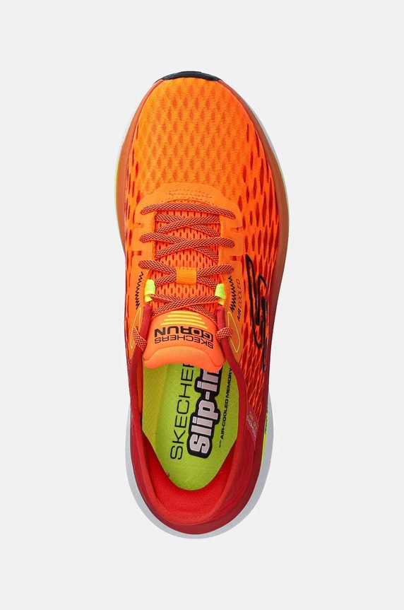 Běžecké boty Skechers Max Cushioning Propulsion oranžová 220510