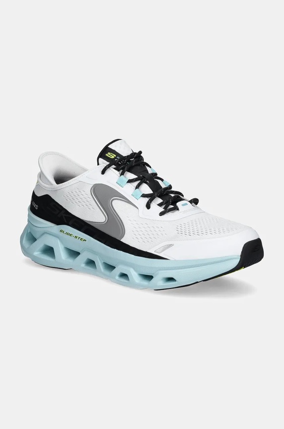 Skechers pantofi de trening bărbați GLIDE STEP ALTUS textil alb 232921