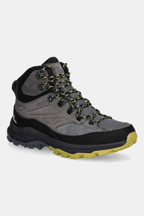 Jack Wolfskin buty Cyrox Texapore Mid tekstylny szary 4064301