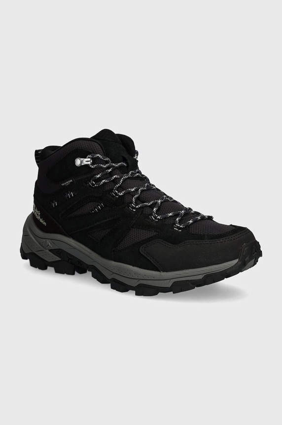 Boty Jack Wolfskin Vojo Tour Texapore nezateplené černá A62072