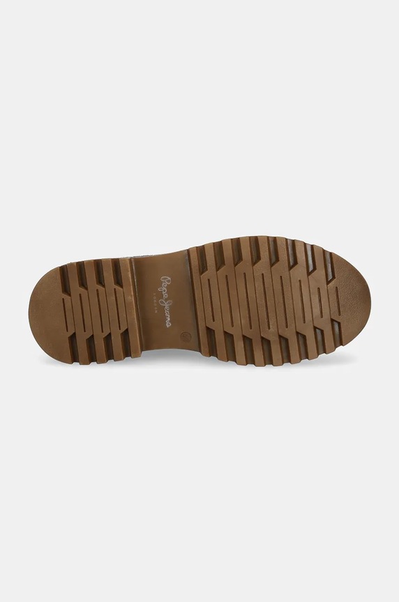 Замшеві кросівки Pepe Jeans PMS50251 PMS50251 коричневий