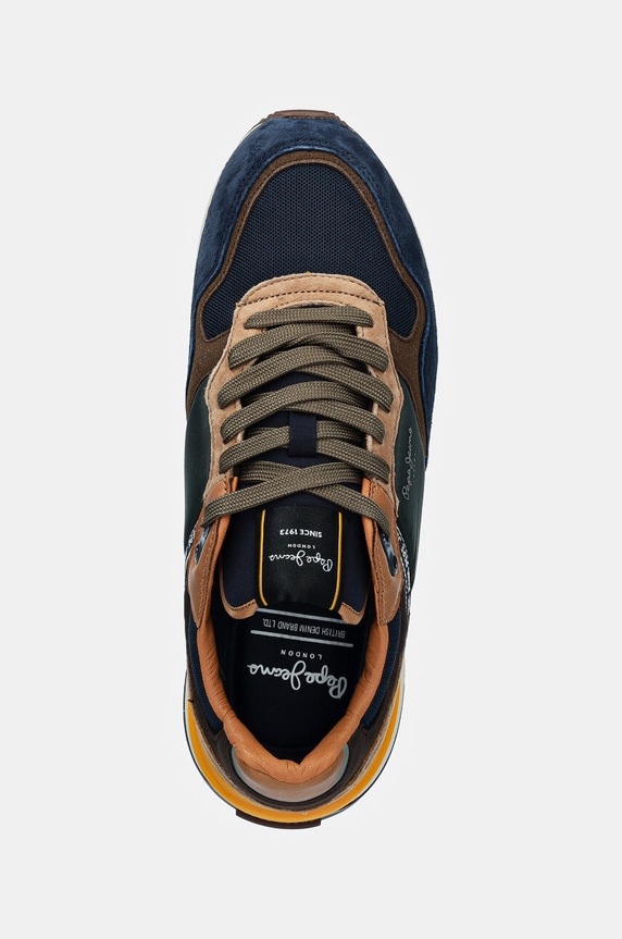 Sneakers boty Pepe Jeans PMS60027 námořnická modř PMS60027