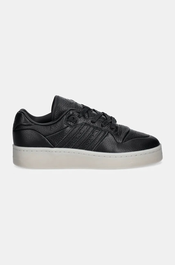 Usnjene superge adidas Originals Rivalry Lux Low ID3950 črna SS25
