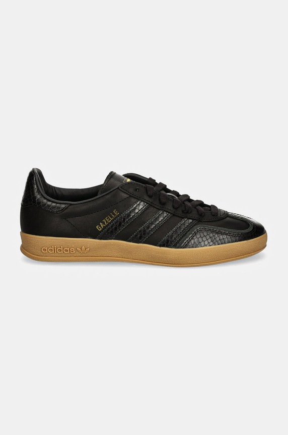 adidas Originals sneakers din piele Gazelle Indoor IF1978 negru AW24