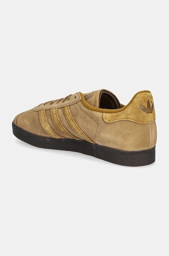 Obuća Tenisice od brušene kože adidas Originals Gazelle IG2099 smeđa