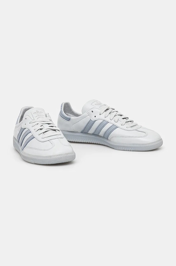 Кожаные кроссовки adidas Originals Samba Decon IH5384 серый