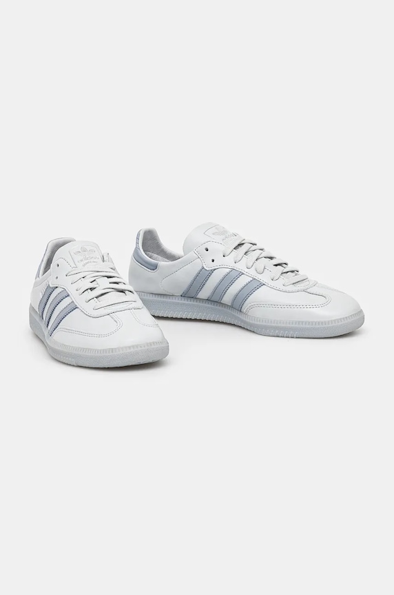 Кожаные кроссовки adidas Originals Samba Decon IH5384 серый