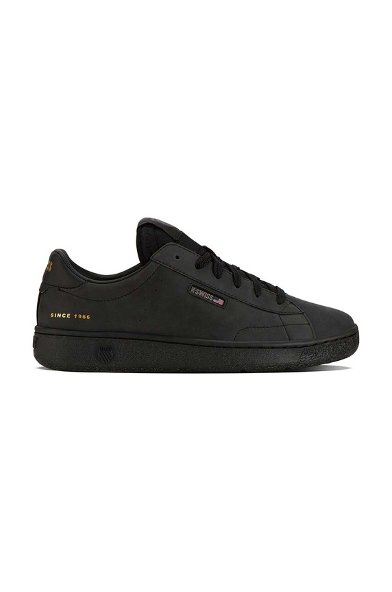 K-Swiss sneakersy nubukowe SLAMMKLUB CC nubuk czarny 08911.010.M