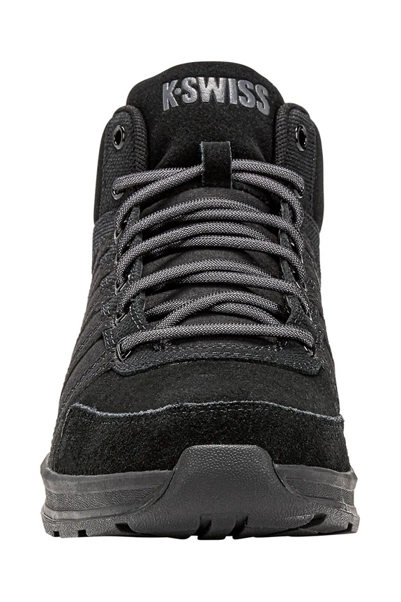Cipők K-Swiss bőr sportcipő VISTA TRAINER MID WNT 07145.010.M fekete
