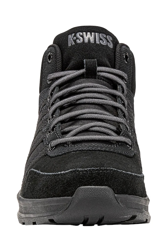 Cipők K-Swiss bőr sportcipő VISTA TRAINER MID WNT 07145.010.M fekete