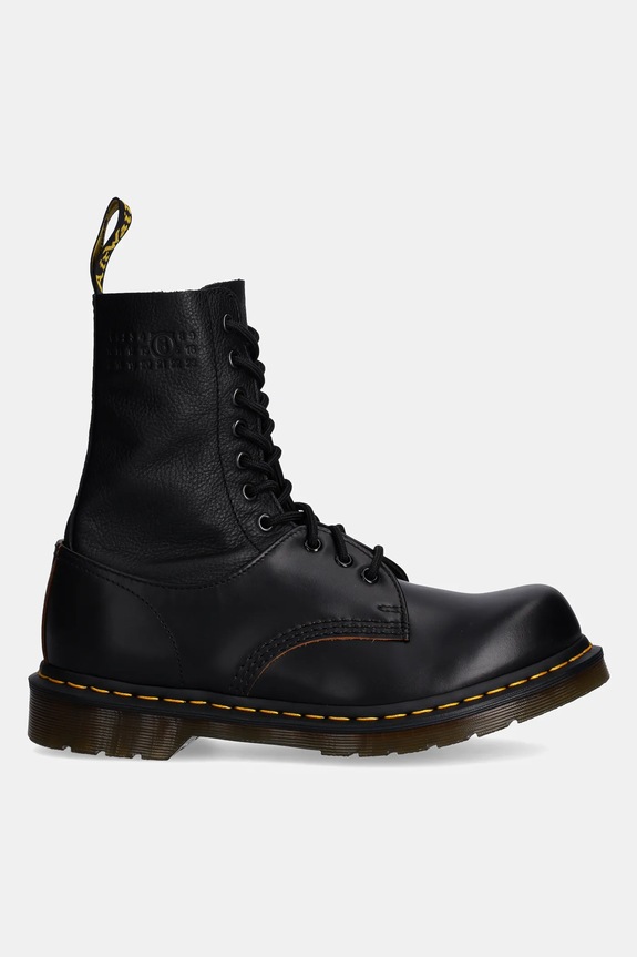MM6 Maison Margiela workery skórzane MM6 Maison Margiela x Dr. Martens SH3WU0009.P8030 czarny AW24