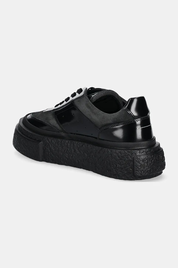 Shoes MM6 Maison Margiela leather sneakers SH3WS0004.P7985 black