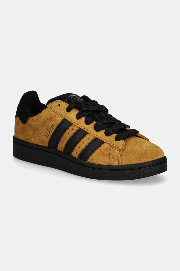 adidas Originals sneakersy skórzane Campus 00s skóra zamszowa czarny JH8998