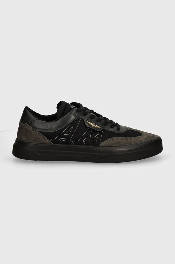 Sneakers boty Aeronautica Militare SC264UXPL238 černá AW24