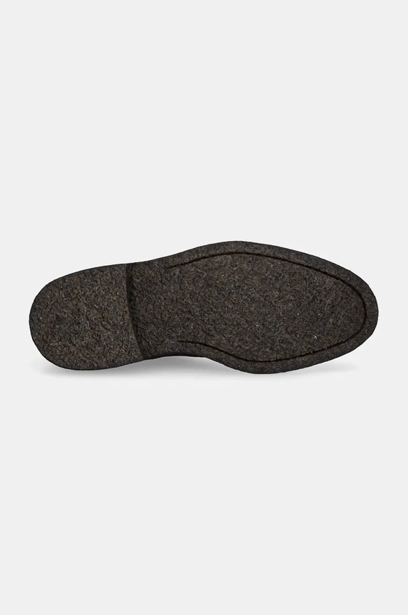 Common Projects magasszárú cipő velúrból Chelsea in Waxed Suede 2446.3621 barna