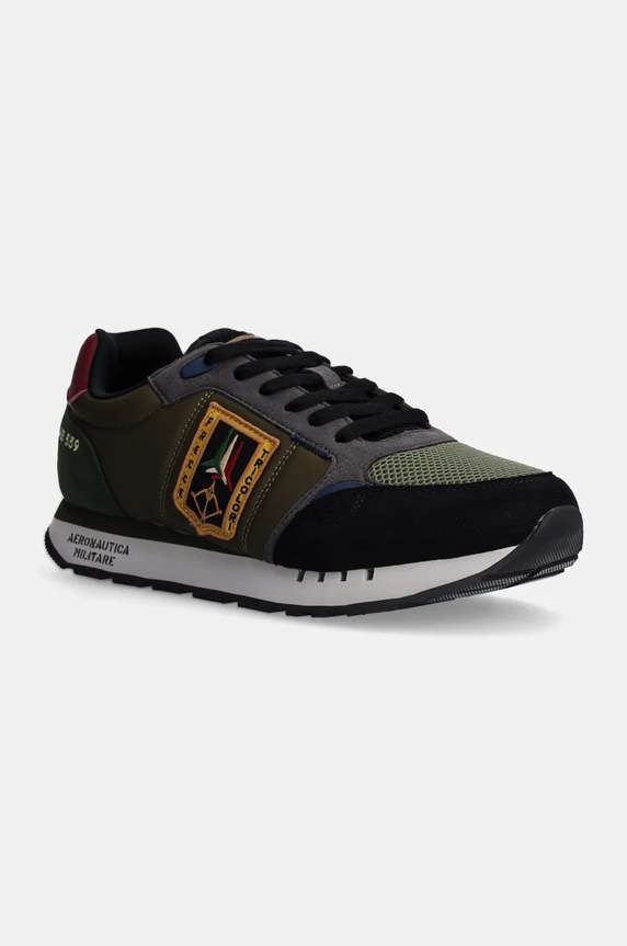 Маратонки Aeronautica Militare изкуствен зелен SC292CT3331