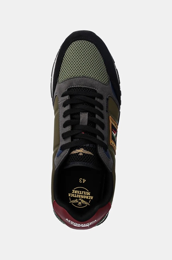 Маратонки Aeronautica Militare зелен SC292CT3331