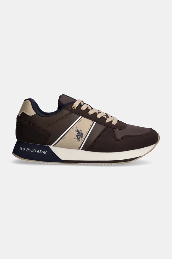 Sneakers boty U.S. Polo Assn. BALBIL BALBIL002M.DYH1 hnědá AW24