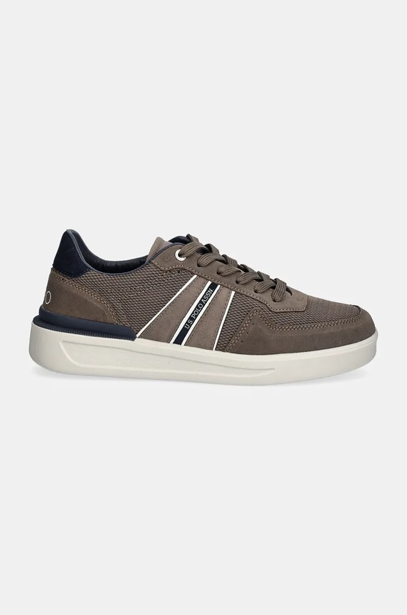Sneakers boty U.S. Polo Assn. NATE NATE001M.DMS2 hnědá AW24