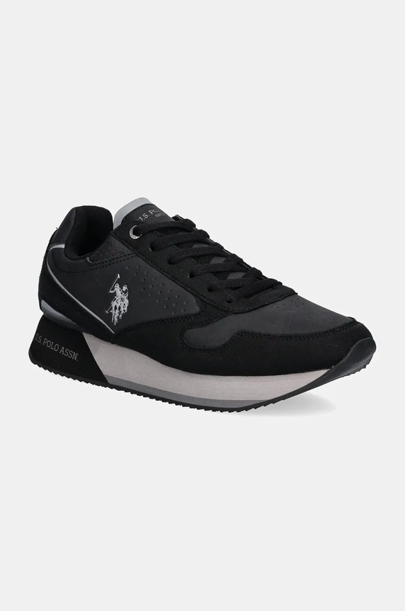 U.S. Polo Assn. sneakersy NOBIL niska czarny NOBIL003M.DHY7