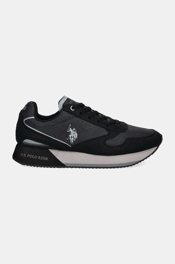 U.S. Polo Assn. sneakersy NOBIL NOBIL003M.DHY7 czarny AW24