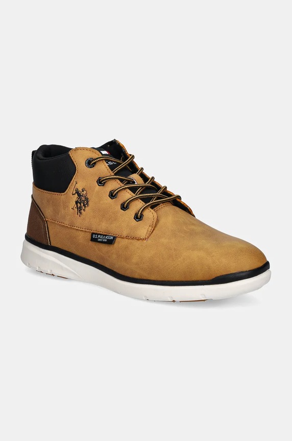 U.S. Polo Assn. trapery YGOR tekstylny brązowy YGOR008M.DYT1