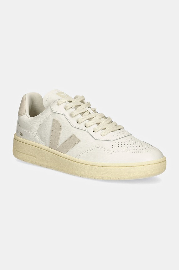 Кожаные кроссовки Veja V-90 Planet friendly белый VD2003655B