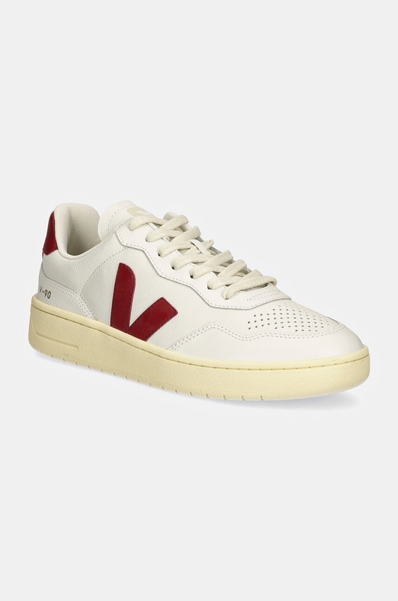 Veja sneakers din piele V-90 Planet friendly alb VD2003657B
