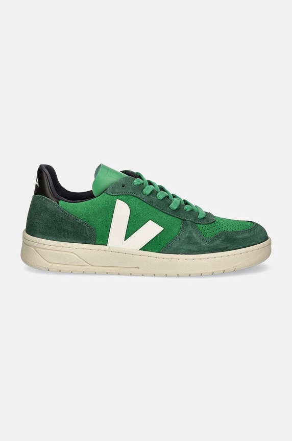 Semišové tenisky Veja V-10 VX0303671B zelená AW24