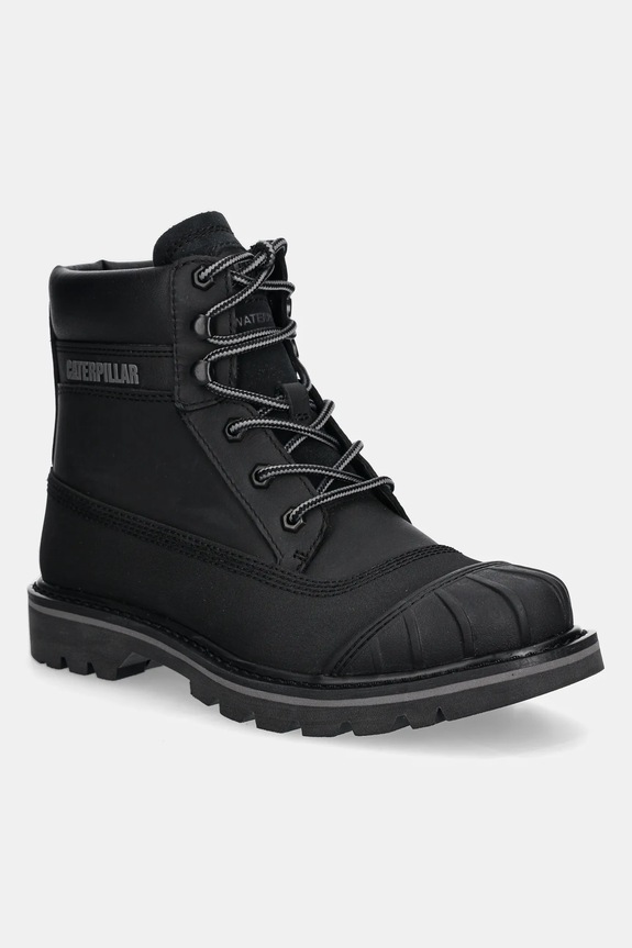 CAT Footwear bocanci de piele COLORADO GALOSH WP casual negru P726079