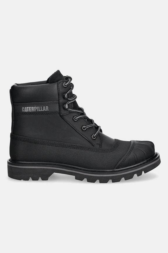 CAT Footwear bocanci de piele COLORADO GALOSH WP P726079 negru AW24
