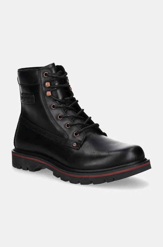 Кожени туристически обувки CAT Footwear COLORADO GRADER WP без изолация черен P111551