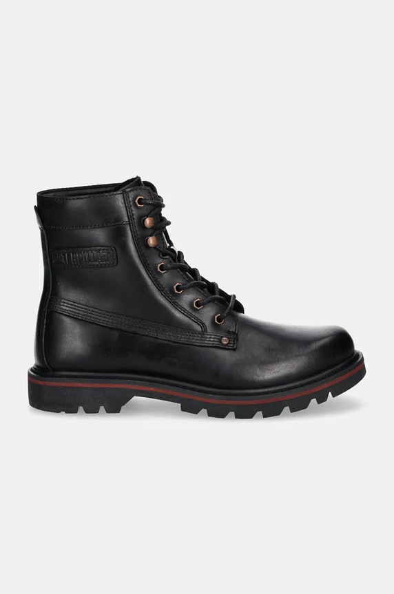 Кожени туристически обувки CAT Footwear COLORADO GRADER WP P111551 черен AW24