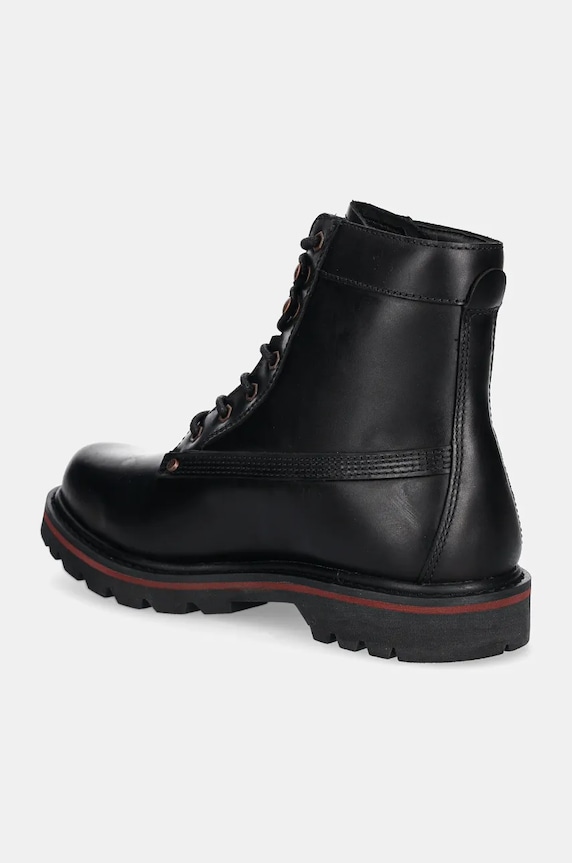 Обувки Кожени туристически обувки CAT Footwear COLORADO GRADER WP P111551 черен