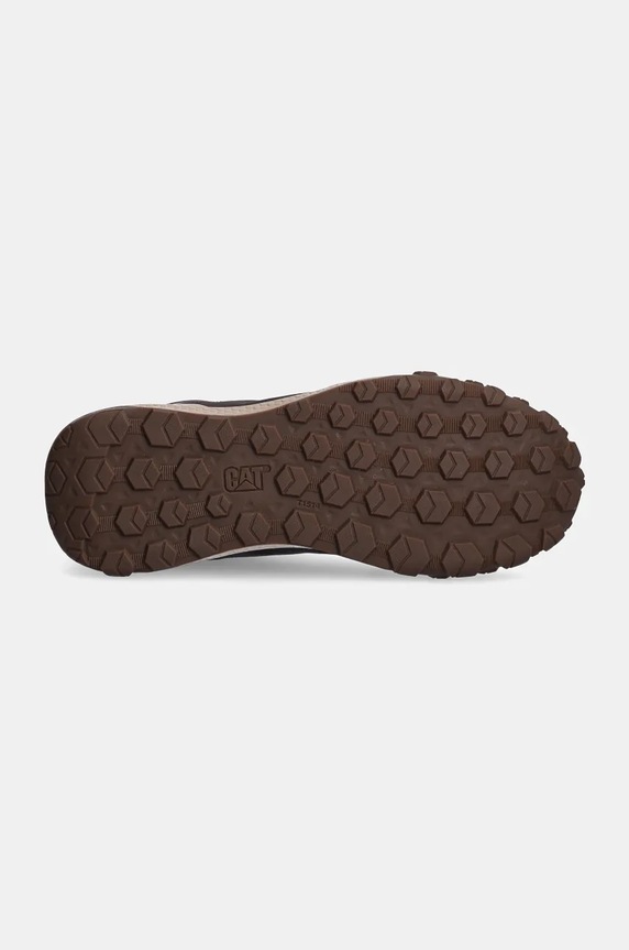 Туристически обувки от набук CAT Footwear HEX READY MID WP P726104 кафяв
