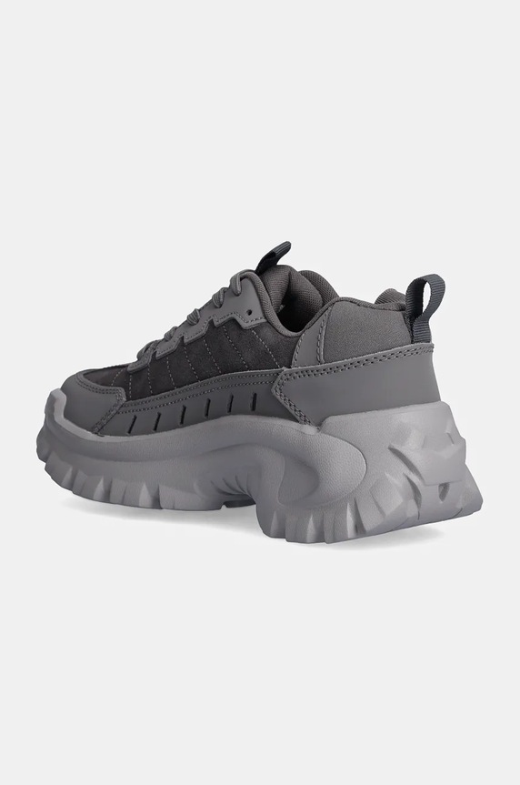Obuwie CAT Footwear sneakersy skórzane INTRUDER ESSENTIAL P726097 szary