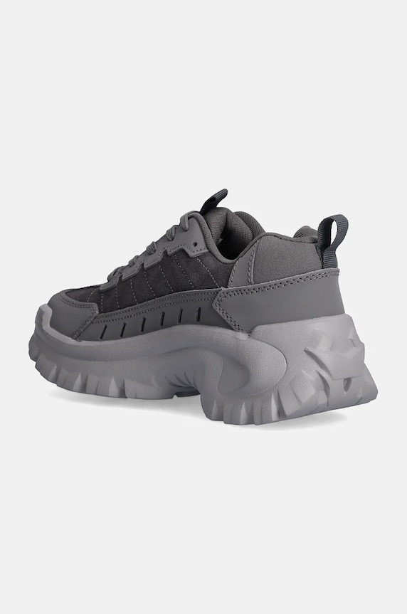 Obuwie CAT Footwear sneakersy skórzane INTRUDER ESSENTIAL P726097 szary