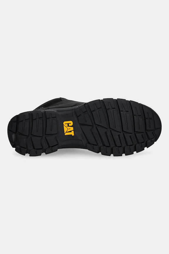 Kožené trapery CAT Footwear THRESHOLD CHUKKA P725952 černá