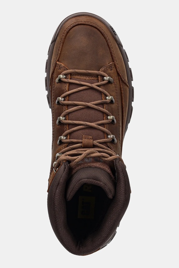 Kožená obuv CAT Footwear THRESHOLD HIKER WP hnedá P725960