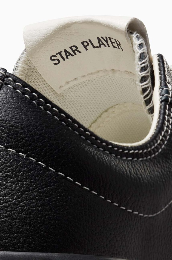 Converse bőr tornacipő Star Player 76 fekete A06204C