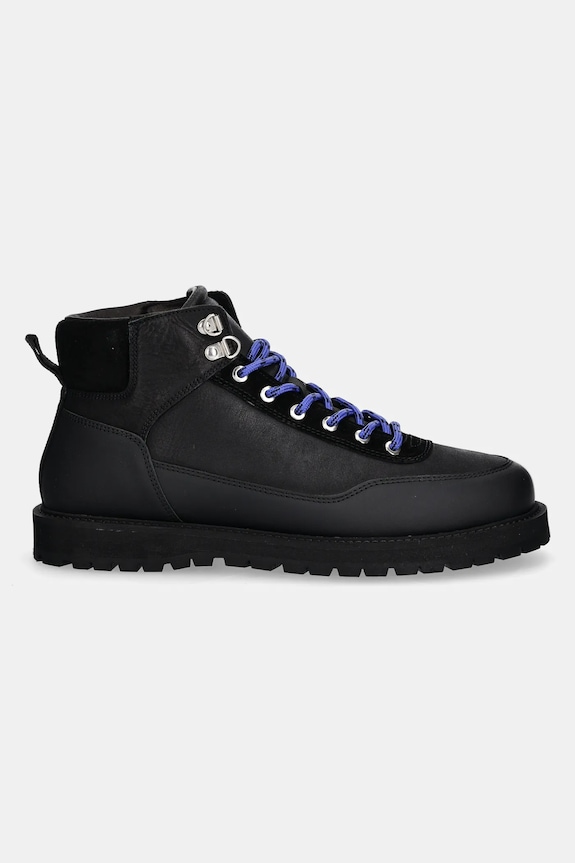GARMENT PROJECT buty nubukowe Olaf Lace-Up Boot GPF2607.999 czarny AW24
