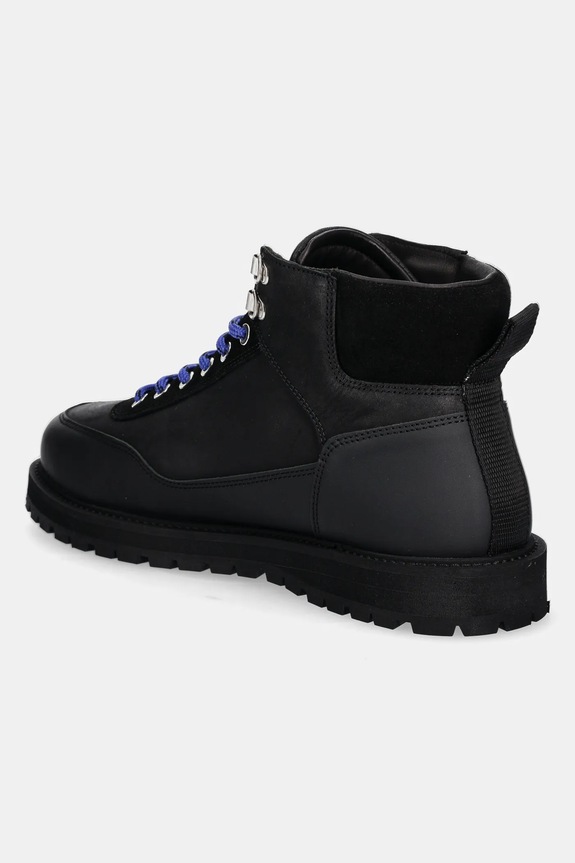 Obuwie GARMENT PROJECT buty nubukowe Olaf Lace-Up Boot GPF2607.999 czarny