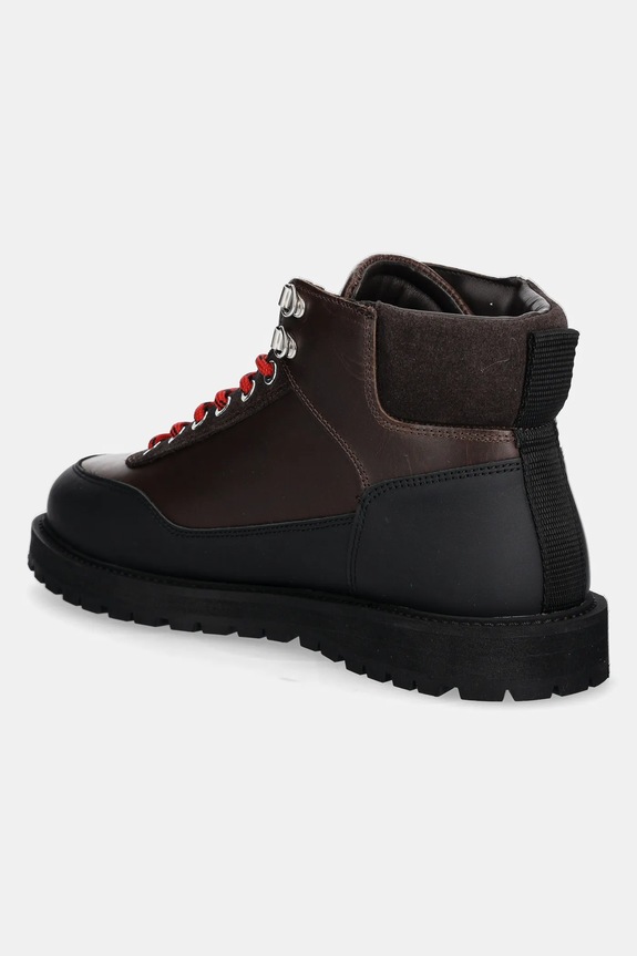 Încălțăminte GARMENT PROJECT ghete de piele Olaf Lace-Up Boot GPF2608.800 maro