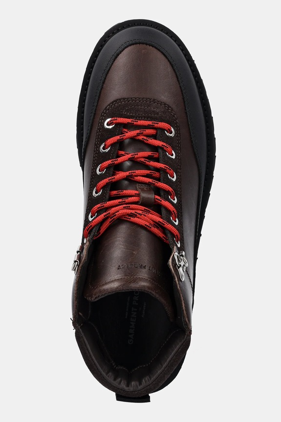 GARMENT PROJECT ghete de piele Olaf Lace-Up Boot maro GPF2608.800
