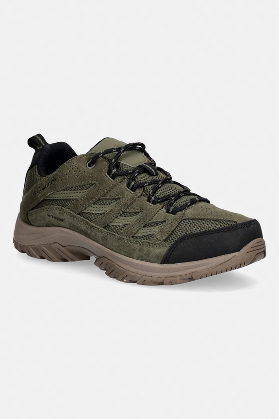 Columbia παπούτσια Πεζοπορίας Ανδρικά Crestwood Waterproof πράσινο 2100651