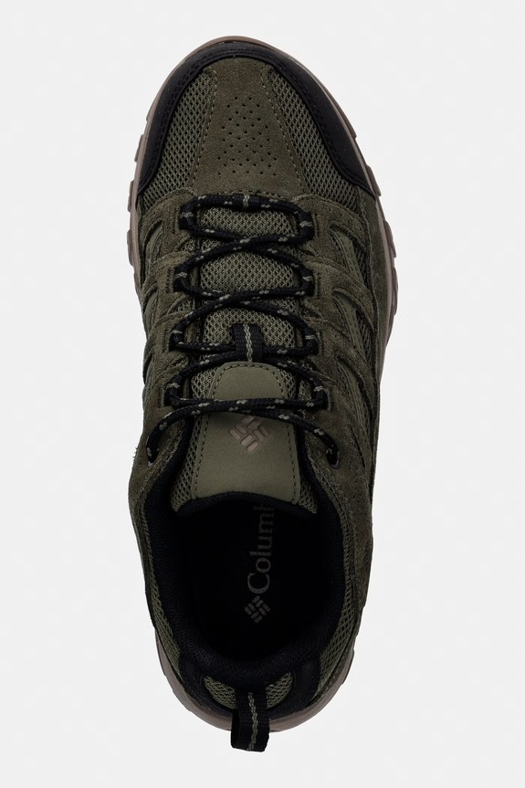 Columbia παπούτσια Πεζοπορίας Ανδρικά Crestwood Waterproof πράσινο 2100651