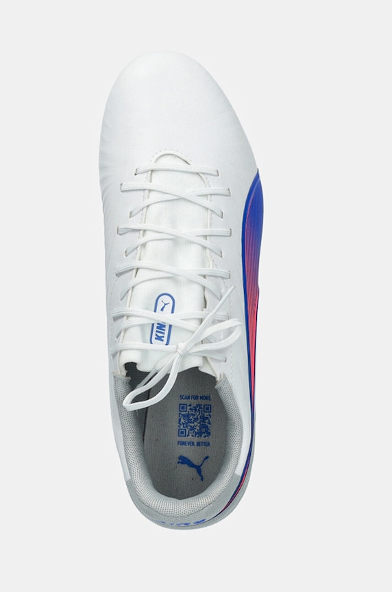 Nogometni čevlji Puma korki King Match bela 107863